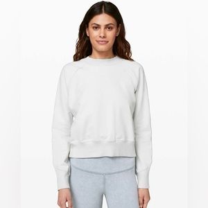 Lululemon ready to roll crew in vapor size 6